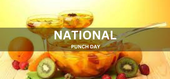 NATIONAL PUNCH DAY  [राष्ट्रीय पंच दिवस]